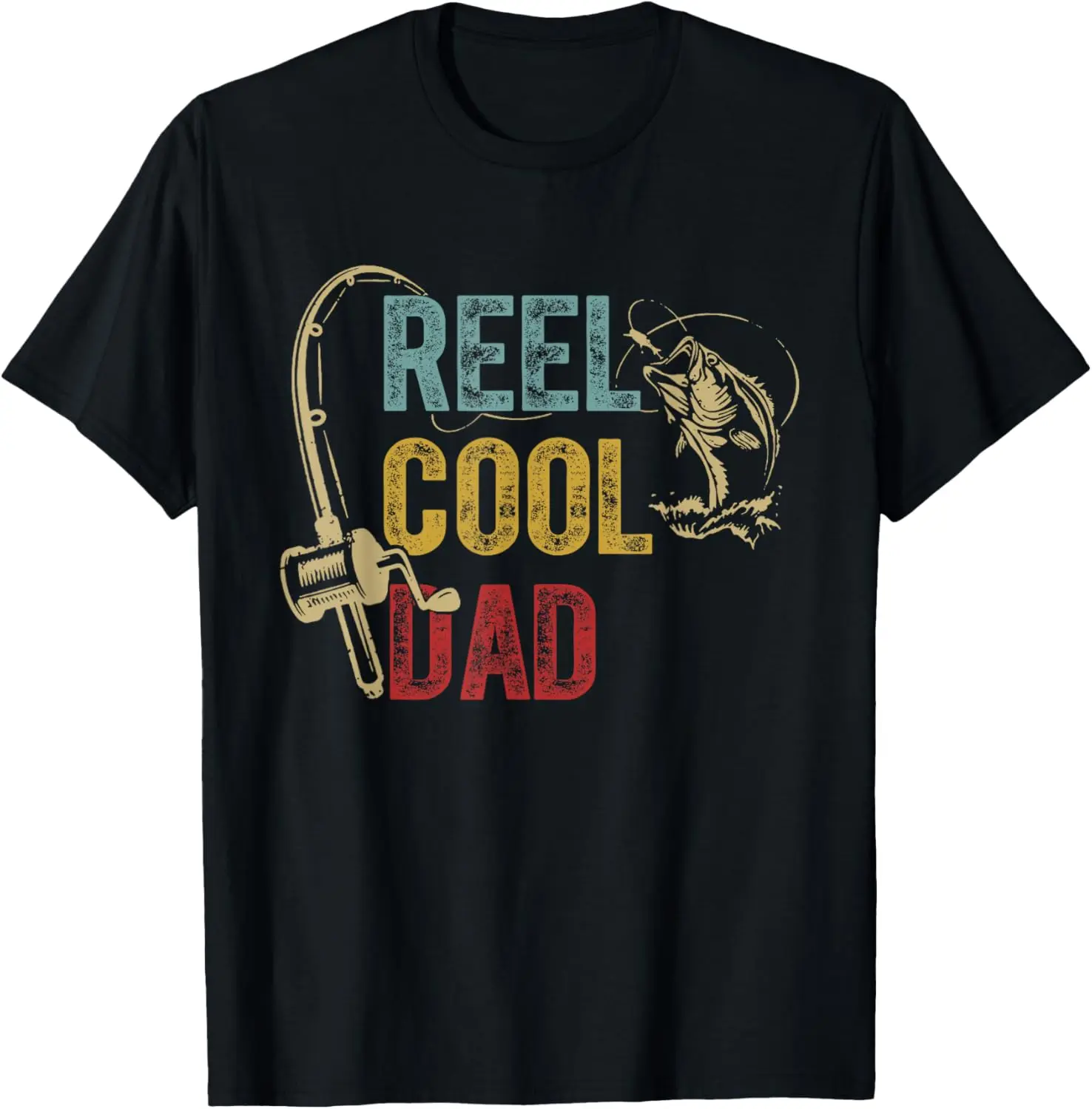 Moulinet Cool papa chemise de pêche fête des pères pêcheur T-Shirt