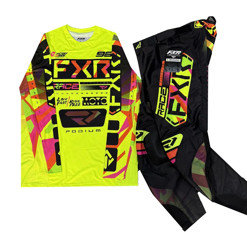 2025 PODIUM/ CLUTCH PRO Gear Set Dirt Bike Top Moto Jersey Set Motocross Clothing Off Road Moto Combos image 3