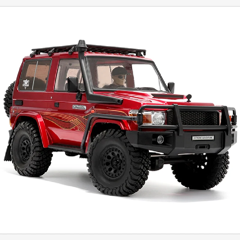 RGT EX86020 1/10 Scale RTR Crawler Intruder Realistic 2 Door Climbing Off-road Vehicle RC Car LC71 4WD Children's Model Toy Gift