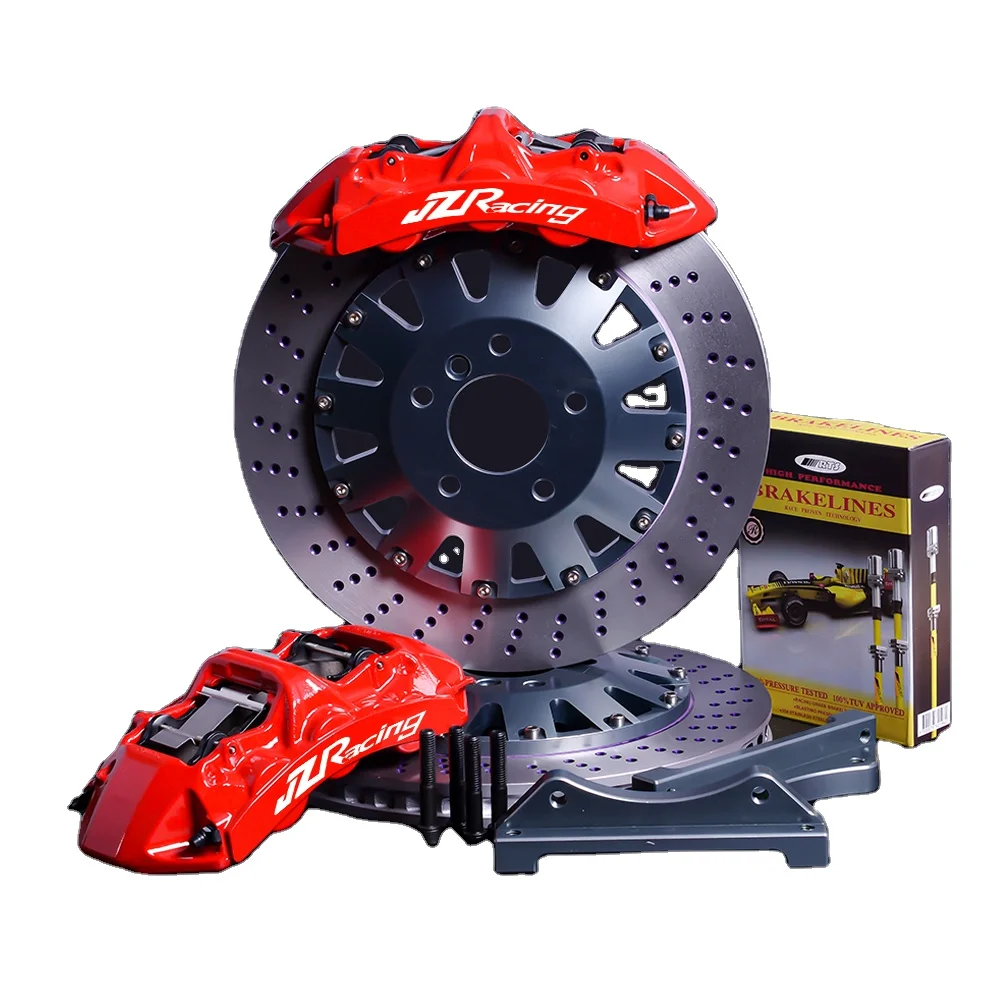 JZRacing-05  High-Performance UP-GT 6 Pot Brake Caliper Rear Disk Kit BBK New Condition for W177 W176 W205 W204 C203 C204