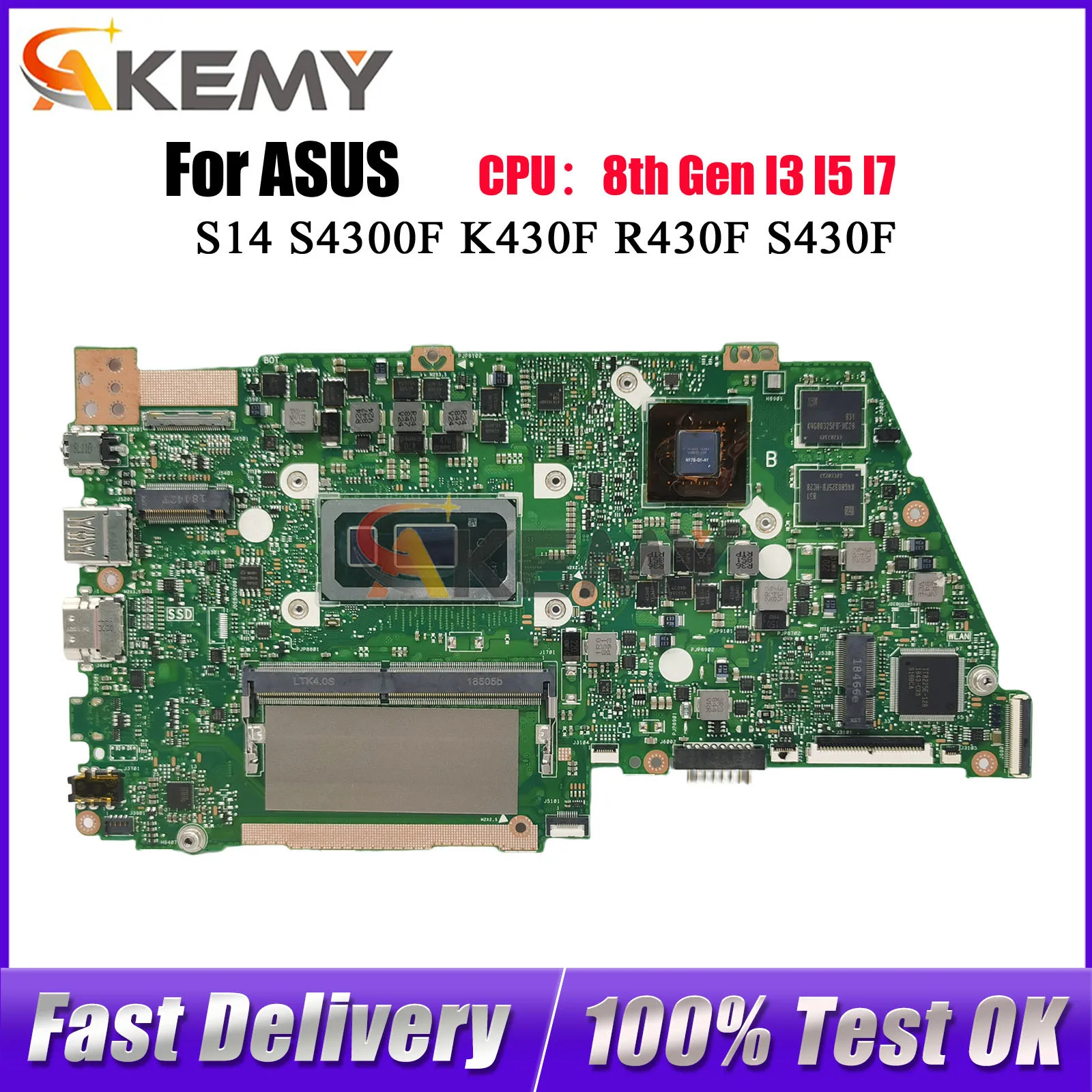 carte-mere-d'ordinateur-portable-x430fn-pour-asus-vivobook-x430fa-r430f-v430f-s430f-s4300f-x430fn-s14-x430f-k430f-avec-processeur-i3-i5-i7