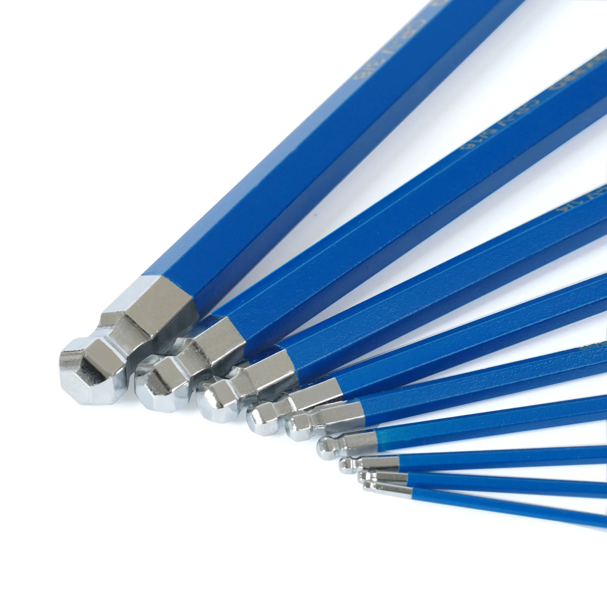 WORKPRO 9PC Long/SHORT Arm Ball Point  Hex Key Set for Vehicle Bicycle Repairs