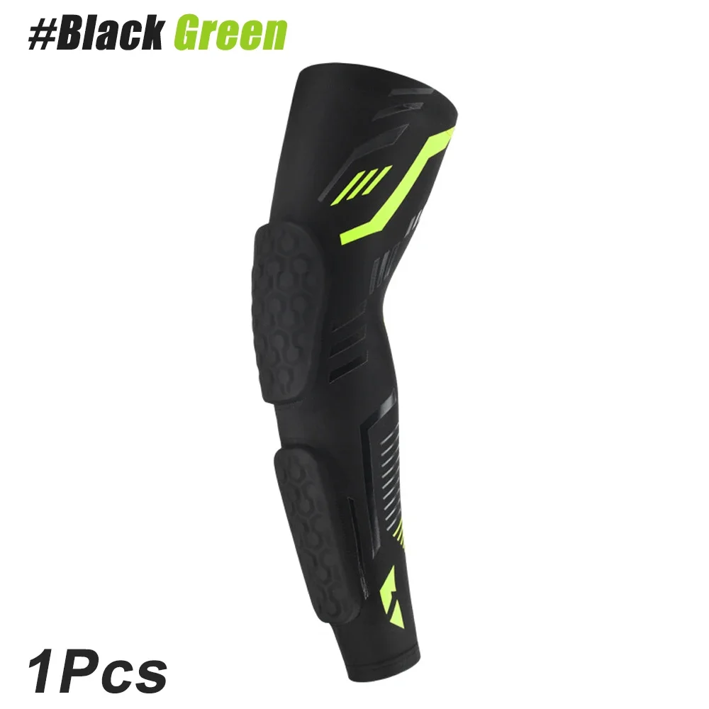 

1 Pcs Professional Padded Arm Sleeves Crashproof Elbow Forearm Pads Compression Protection Support for Basketball Volleyball New