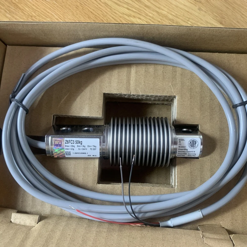 

Good Quality Z6FC3-50kg Bellows Load Cell Original Force Sensor Stainless Steel 50KG