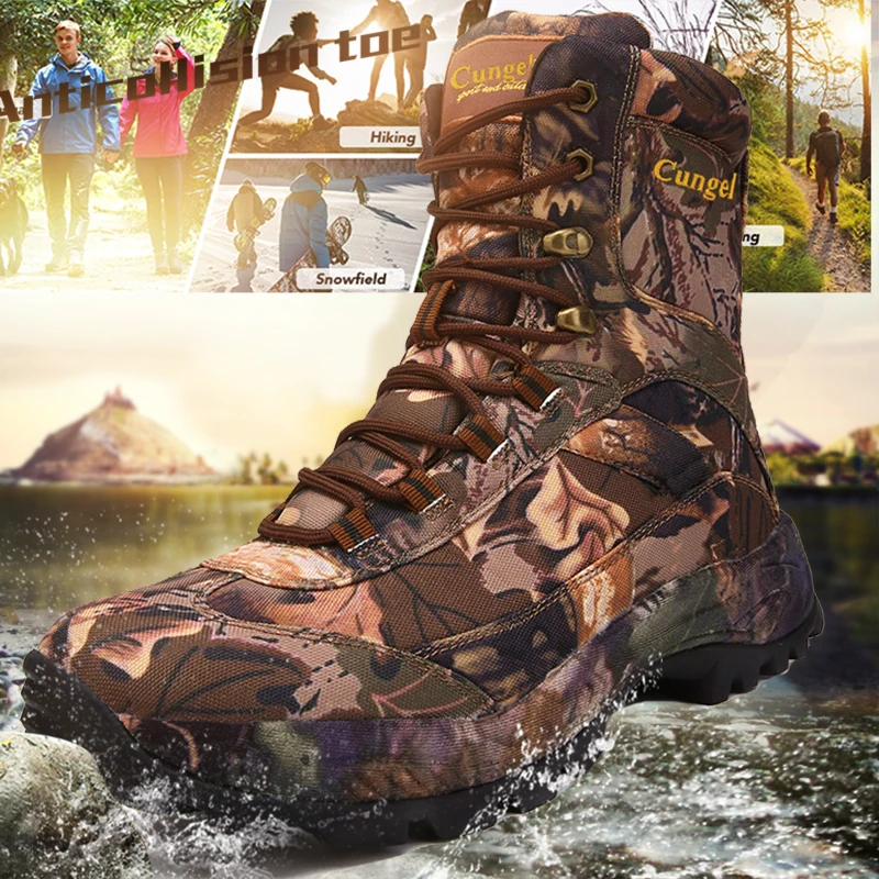 Hoge Kwaliteit Bruine Schoenen Mannen Outdoor Laarzen Grote Mannen Schoenen Werk Veiligheidsschoen Motocycle Boots Combat Boots Zapatos 39-46