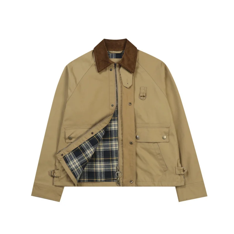 

HELLOMARCEL Men Women EU US Size Vintage Workwear Casual Luxury Brand Outdoor Hunting Jacket