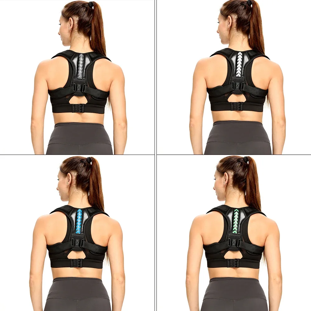 Posture Corrector For Men and Women - Adjustable Upper Back Brace For Clavicle To Support Neck, Back and Shoulder Universal Fit