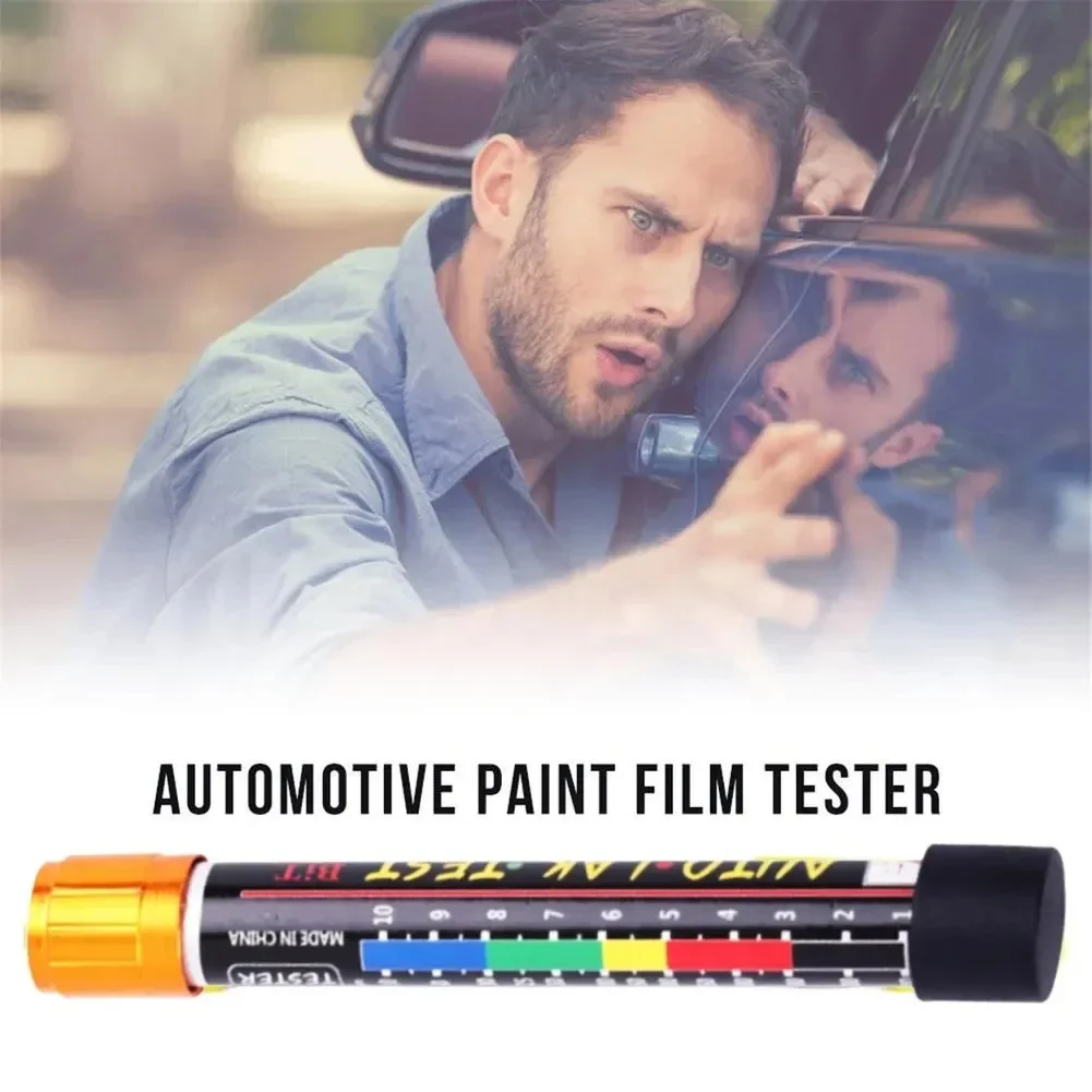 Car Paint Test Thickness Detection Pen with Magnetic Tip Scale Tester Meter Test Paint Tester Gauge Auto Paint Crash Check