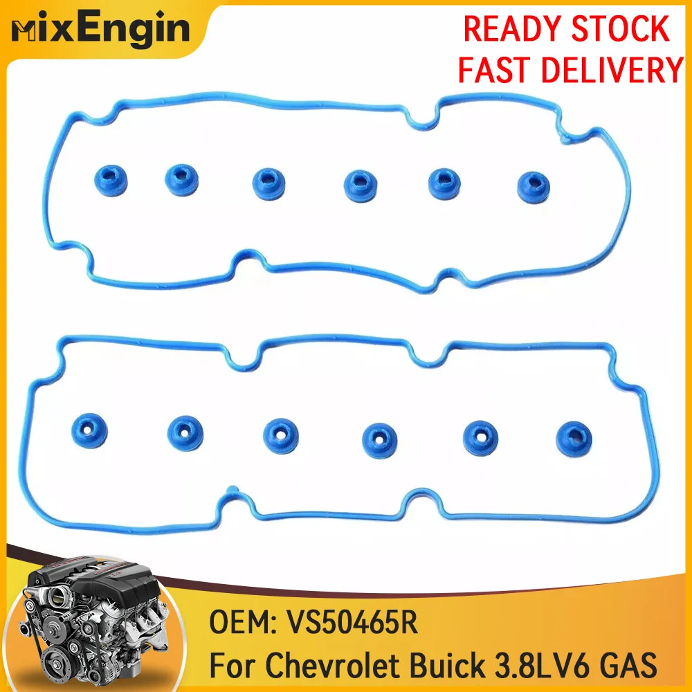 Juego de juntas protectoras de válvula de motor compatibles con 3,8 L para Chevrolet Camaro Buick Allure Lucerne Oldsmobile Pontiac CXL 3.8L V6 GAS 12V 88-09