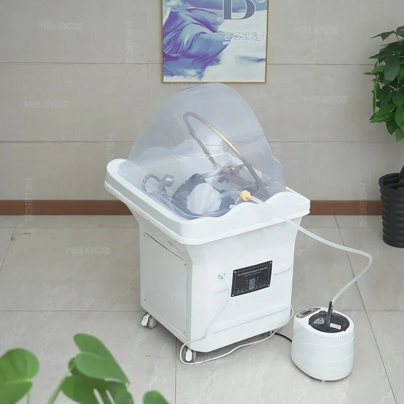 Electrical Portable Hair Salon Basin No Plumbing Washing Basin Fumigable Water Therapy Headspa Shampoo Bowl