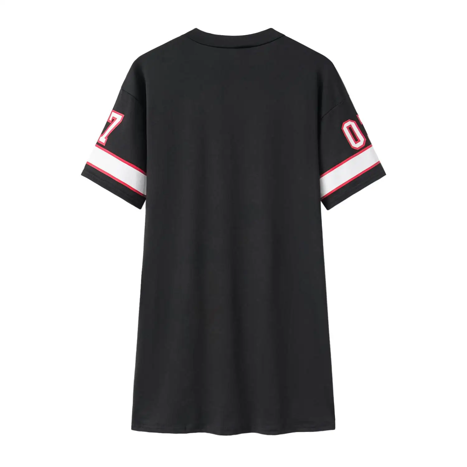 T-shirt ample décontracté pour femmes, chemisier Dr Lady, robe v-ne ort Sve, ligne a, jupe Midi imprimée, pour les déplacements, été