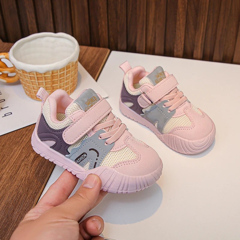 

Boys' Shoes, Children's Sports Shoes, 2026 New Version, Girls Casual Board Shoes, Mid Size Children's Spring and Autumn Shoes