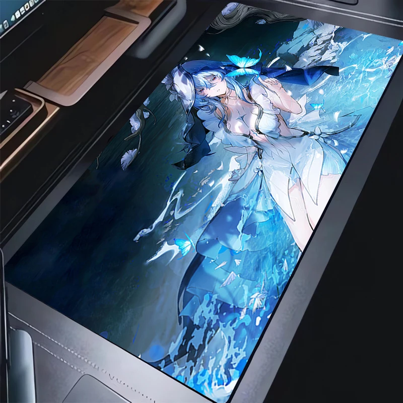 משטח עכבר גדול The Shorekeeper Mousepad MousePads Office Laptop Carpet Soft Anti-slip Desktop PC Carpet Mouse Pad