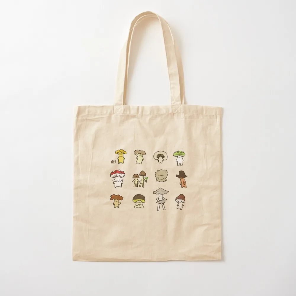 

fungi friends Tote Bag custom fabric bag eco bag folding shopper bags Canvas Tote