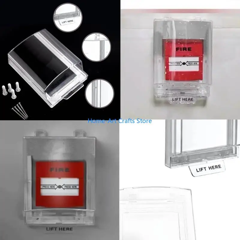 Y3NA emergency button protective Device High-strength plastic protective Device Manual call point guardrail Easy installation