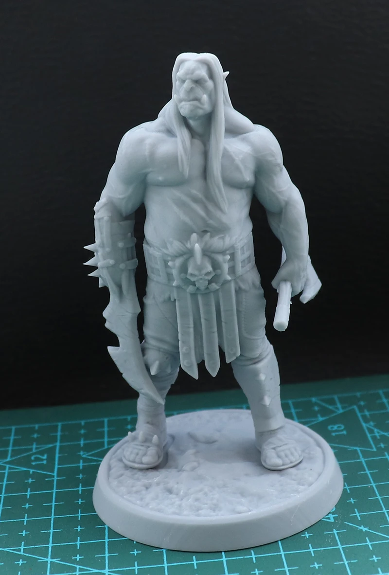 1/24 75mm 1/32 56mm Resin Model ORC Warrior Figure Unpainted RW-147