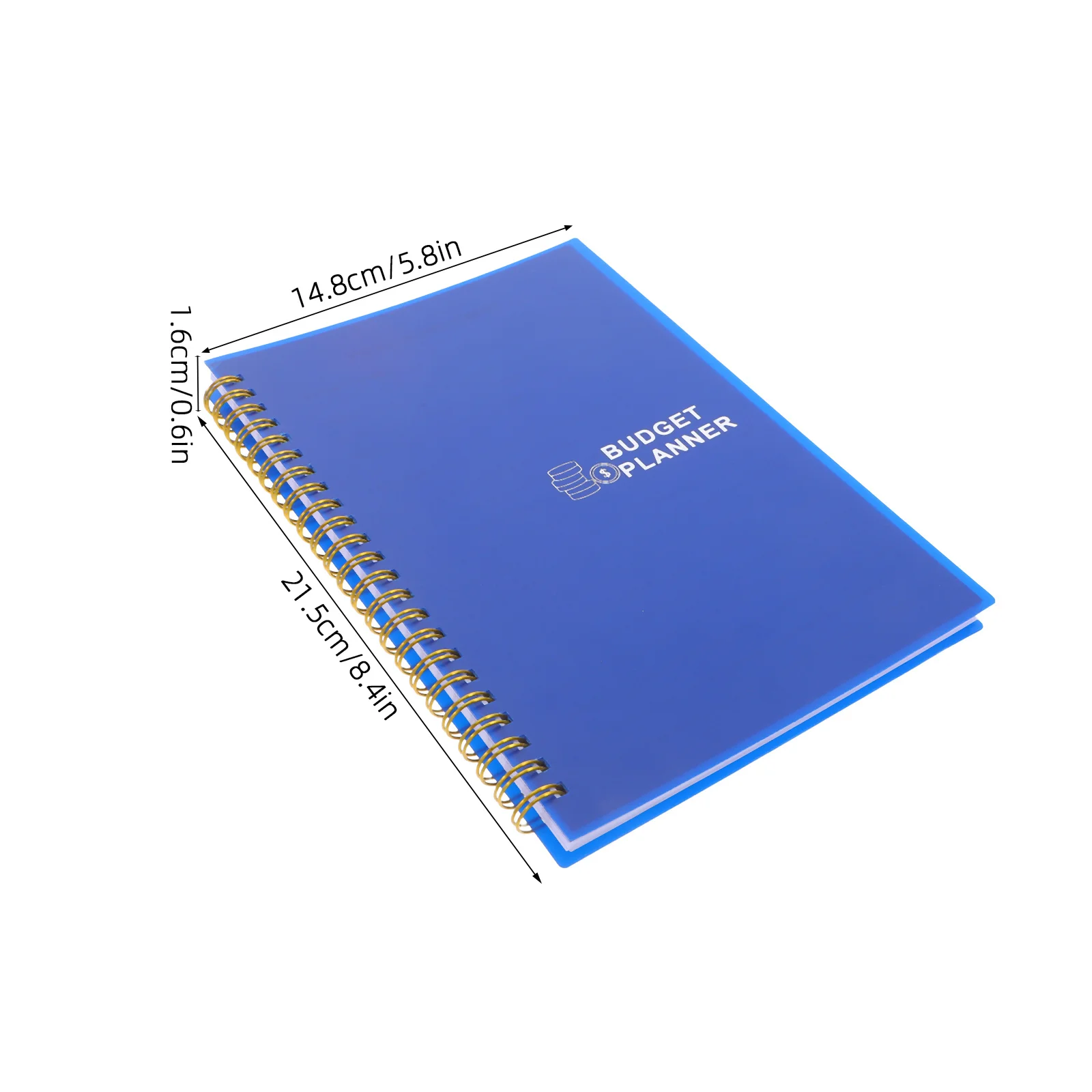 A5 Budget Planner Undated Portable Financial Management Notebook for Expense Tracking Monitoring Monthly Bill