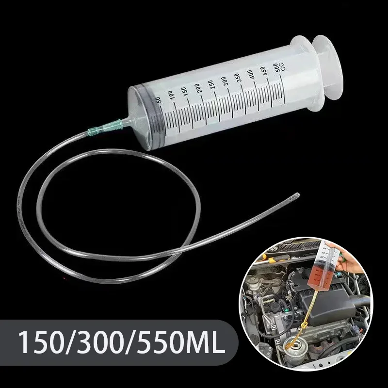 150/300/550ml 1m Hose Pet Feeding Measuring Pump Hydroponic Nutrition Large Syringe Large Volume Syringe Oil Pump Belt