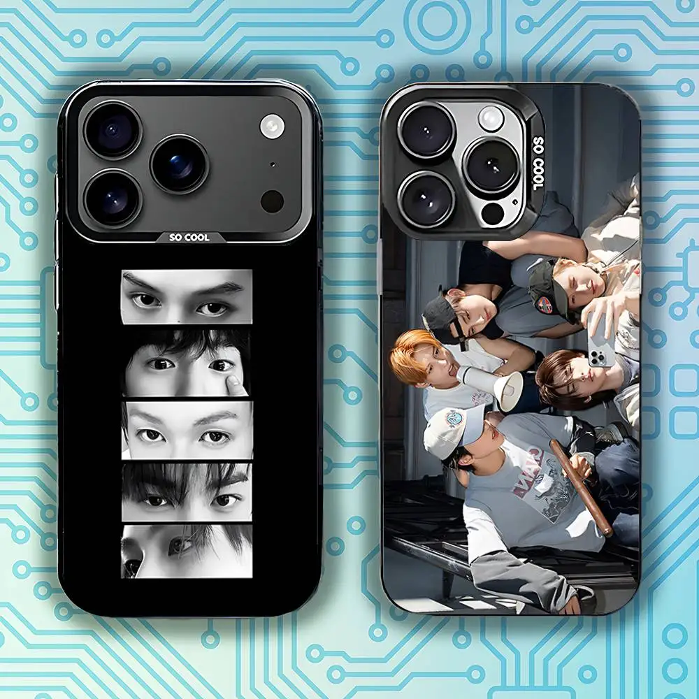 

K-Kpop C-CORTIS GO Phone Case For iPhone 17,16,15,14,13,12,11,Pro,Max,Plus,E,Air,Mini Black Tpu Cover