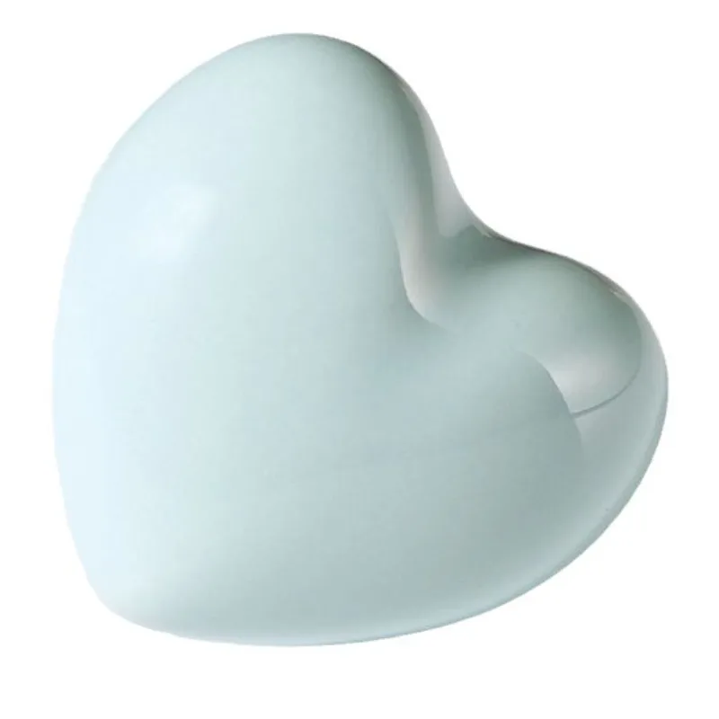 Heart Shaped Ceramic Small Handle Children's Room Wardrobe Cute Color Single Hole Simple Shoe Cabinet Drawer Door Handle
