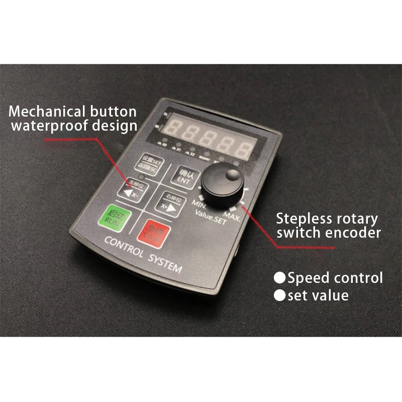 HJ-03A CNC Controller Servo Stepper Motor Single-axis Intelligent Adjustable Speed Multiple Program Control System Woodworking