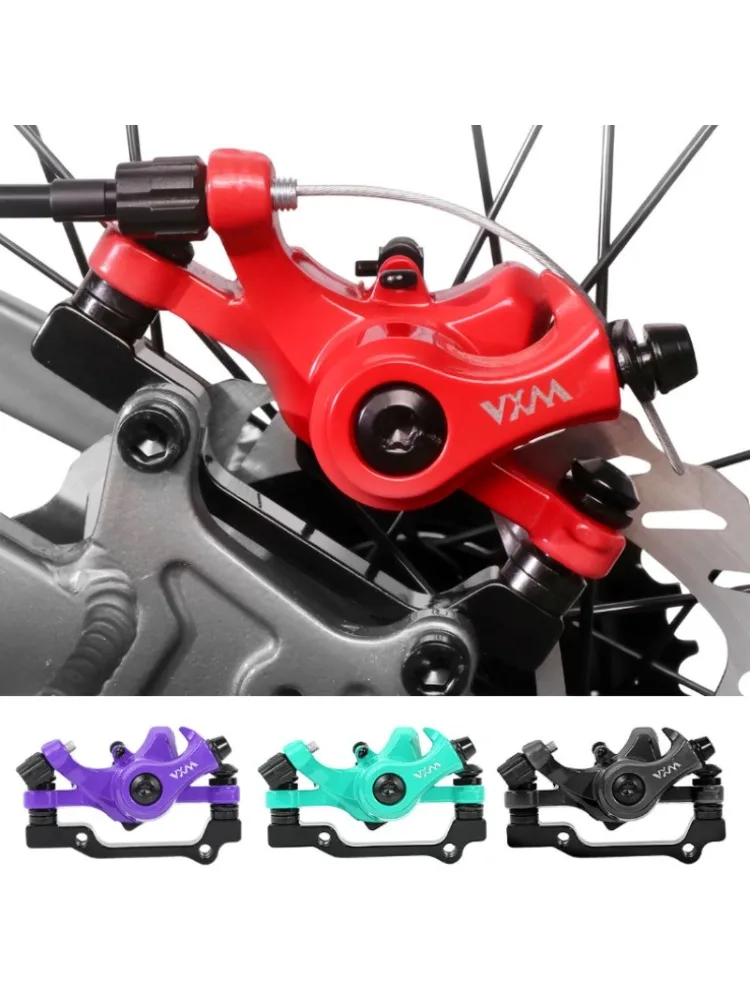 AliExpress NONE Bicycle Disc Brake Caliper 160mm/140mm Front/rear Line Pulling Disc Brake Aluminum Alloy Mechanical Brakes Calipers MTB Part