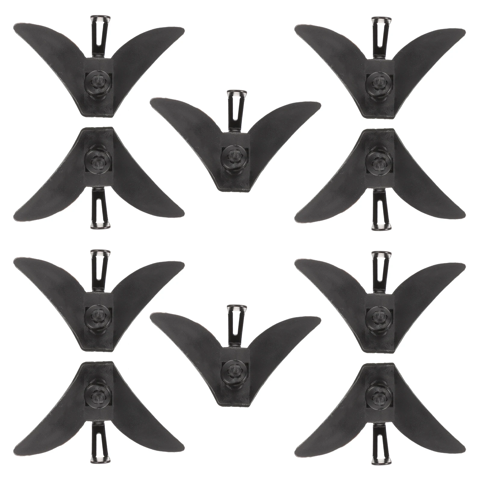 

10pcs Tie Clips Metal Decorative Tie Clip for Regular Ties Men Wedding Party Accessories Sturdy Material Decorative Gifts