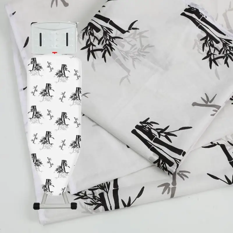 1PC Durable Ironing Board Cloth Heavy Heat Resistant Thickened Ironing Board Cover Pad Universal Laundry Supplies Printed Padded