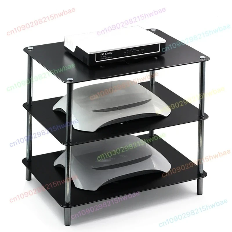 راوتر لاسلكي المبرد مودم بصري واسع النطاق IPTV TV Set Top Box Cooling Fan Rack #5