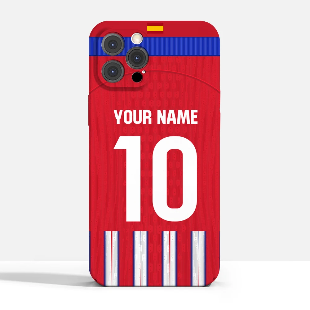 Spain Madrid Civitas Metropolitano COLCHONEROS Cover Case for iPhone 16 15 14 Pro Max 13 12 11 Mini X XS XR 7 8 6S Plus SE