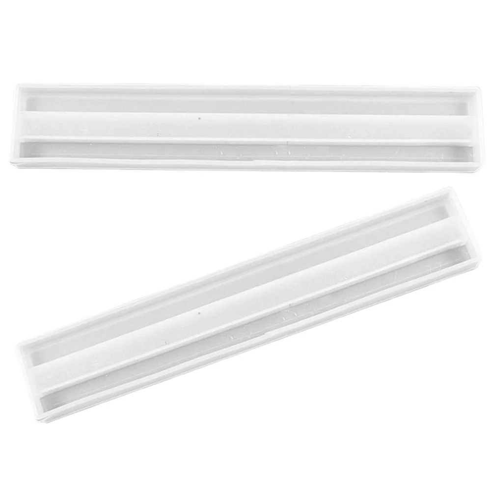 

2 Pcs Cup Holder Phone Domino Bracket Mold Molder Silicone Quartz Tray White Child