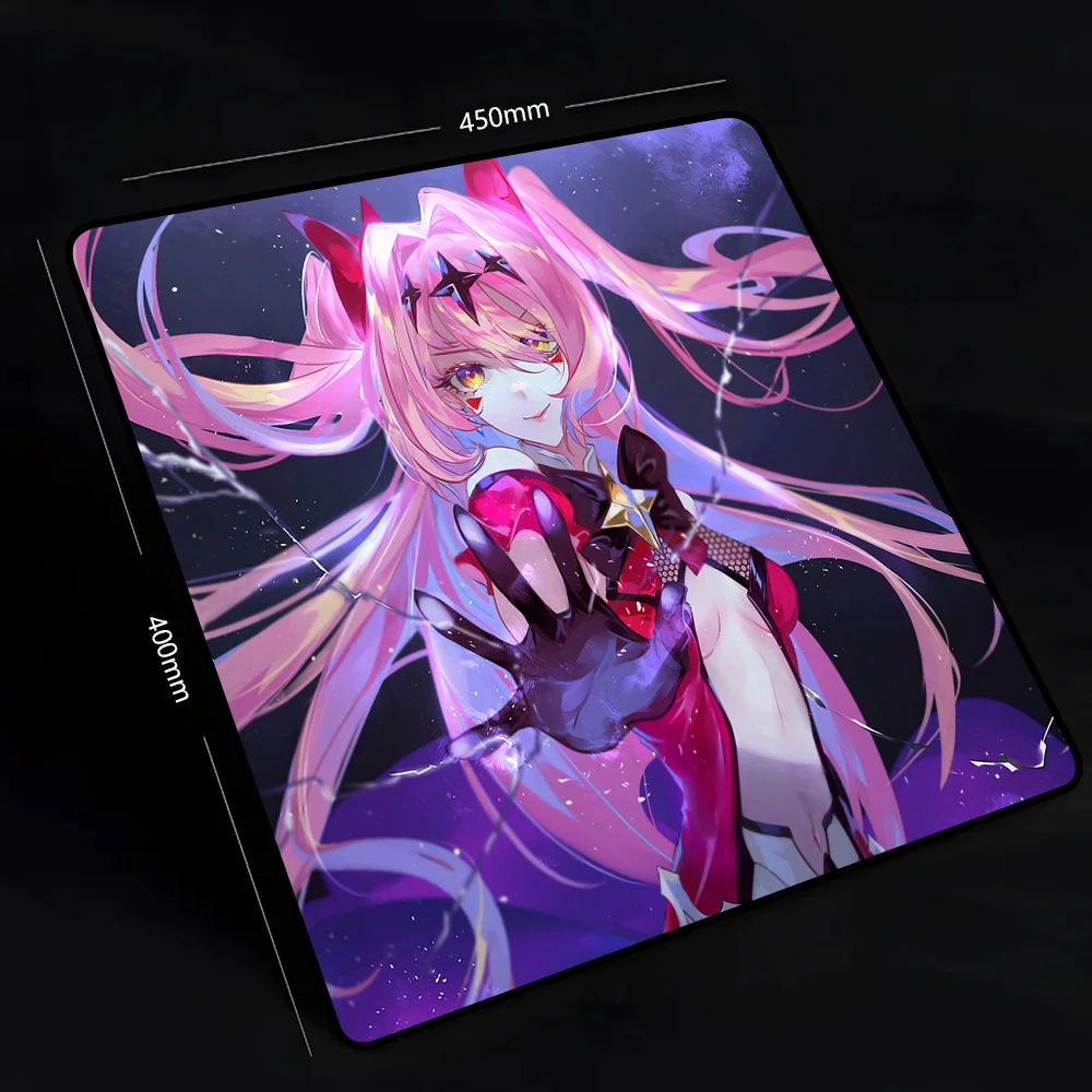

Anime Honkai: Star Rail Game Mouse Pad Theresa Apocalypse E-Sports Gaming Mousepad FPS Gamer Professional Non-Slip Mouse Mat