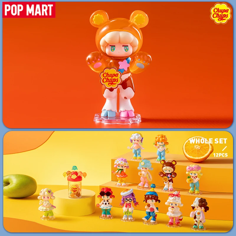 POP MART SATYR RORY x Chupa Chups Series Mystery Box 1PC/12PCS Blind Box Birthday Gift Cute