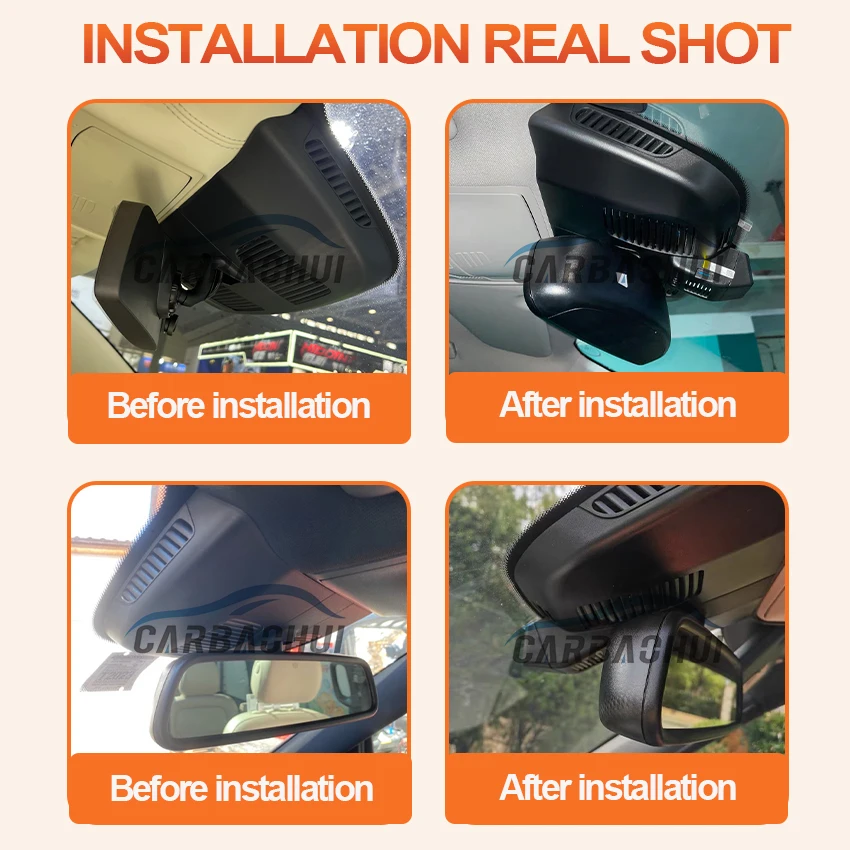 For Mercedes Benz V Class w447 v200d v220d v250 v260 v300d EQV METRIS Marco Polo 2014-2023,Plug and Play 4K Car Dvr Dash Camera