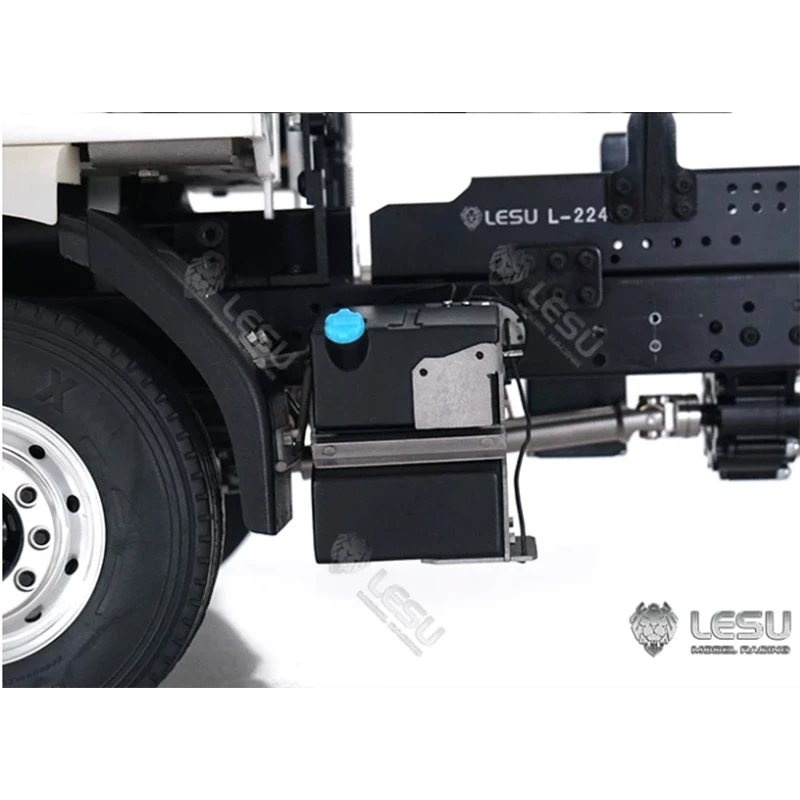 RC 1/14 LESU Urea Tank Upgraded Accessories for Tamiya Hydraulic Excavator Loader Dump Truck for SCANIA Trailer Tipper DIY Parts