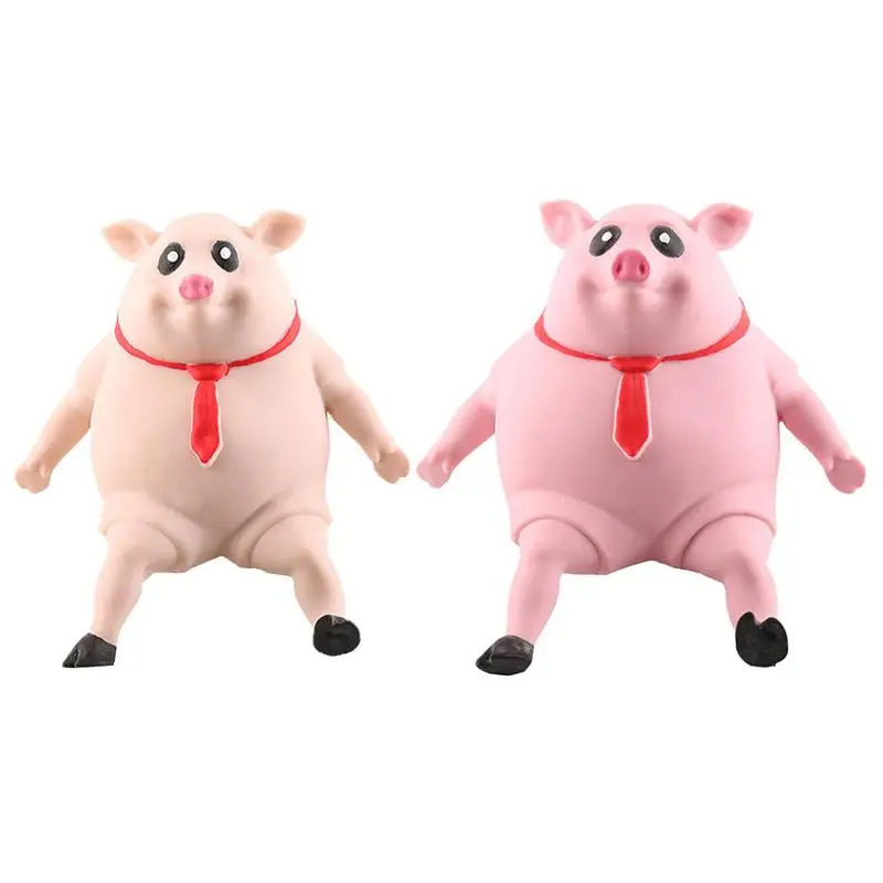 

Cartoon Stress Relief Piggy Toy Cute Tricky Pig Toy Rebound Vent Ball Cute Pig Relieve Pressure Doll Creative Artifact Toy