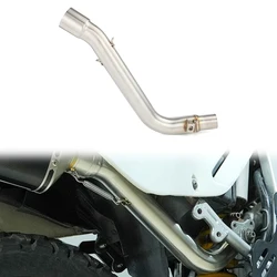 For Suzuki DR650 DR 650 SE 1996-2020 2021 2022 2023 2024 Motorcycle Exhaust Middle Connect Tube Stainless Steel Mid Link Pipe