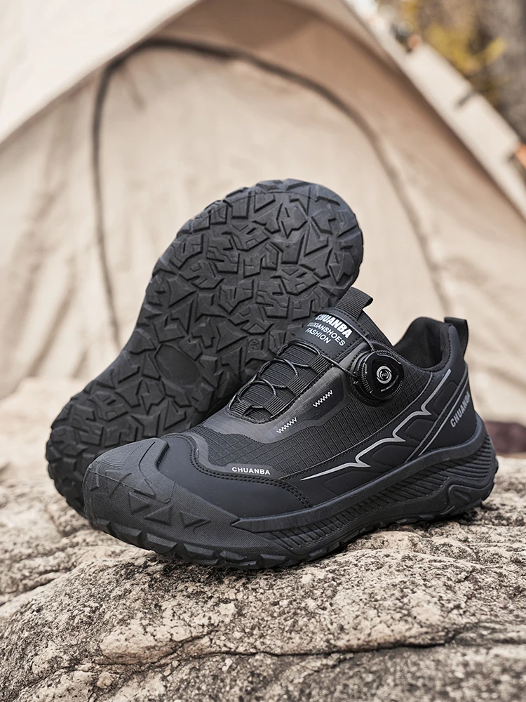 Herren-Freizeitschuhe, modische Sportschuhe, klassische und stilvolle Sneaker mit Schnürung, leicht, bequem und atmungsaktiv. – Detail 2