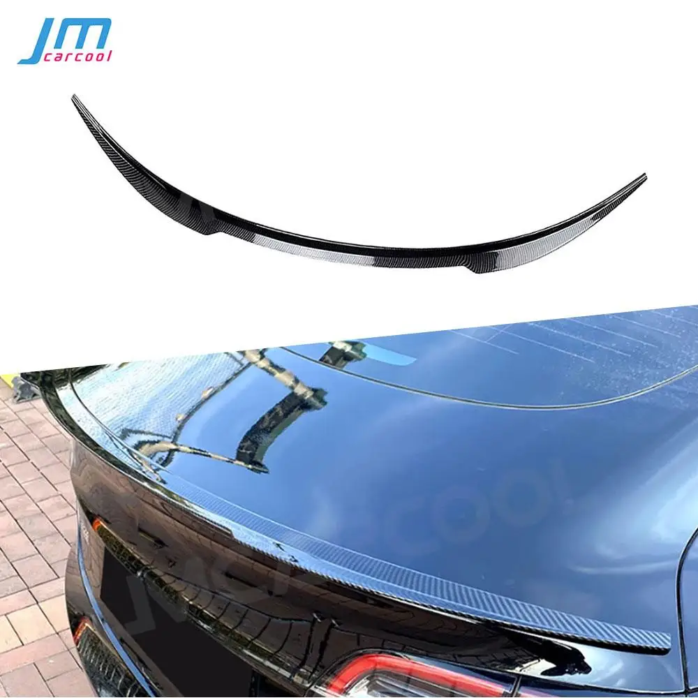 ABS Duckbill Rear Trunk Spoiler for Tesla Model 3 Max Rear Boot Lip Wing Car Styling Bodykits External Decoration Accessories