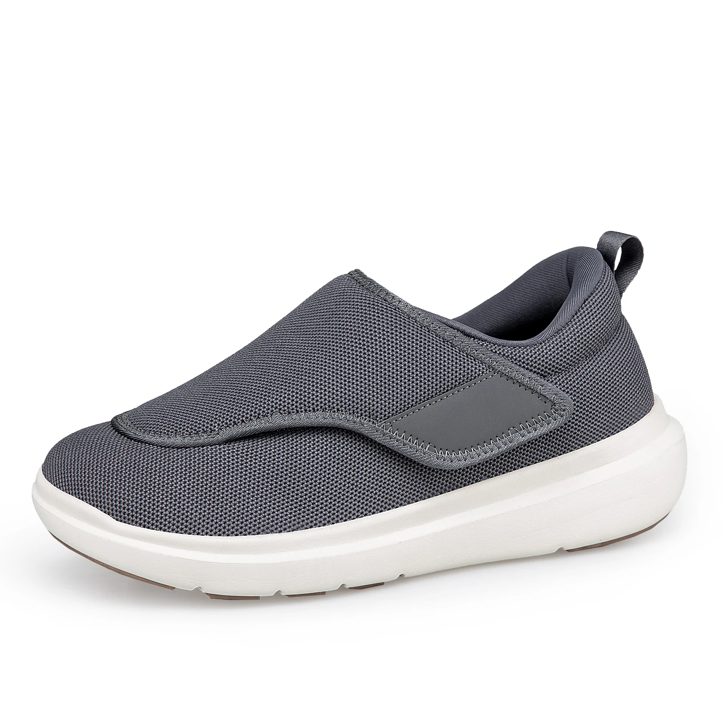 Extra Wide Men's Diabetic Shoes for Elder Wide Toe Box Orthopedics Feet Swollen Adjustable Walking Shoe Elderly Foot Pain Relief
