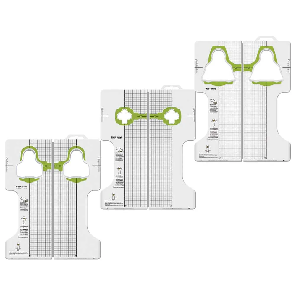 Bicycle Pedal Cleat Adjustment Tool 110x290mm Lock Plate Measuring Regulator For SPD For Keo Road Bike Pedal   Accessories