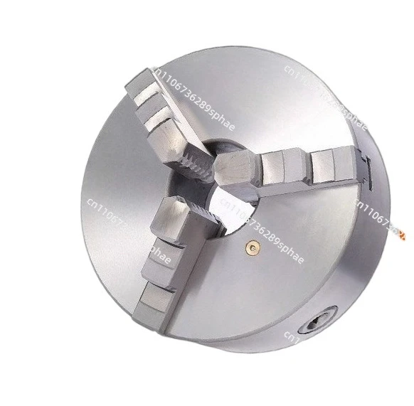 3 Jaw Self-Centering Lathe Chuck K11-80/100/125, Lathe Clamping Plate with Flange