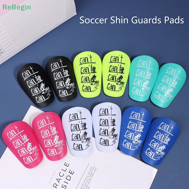 1Pair Mini Football Shin Pad Wear-resistant Shock Absorbing Leg Protector Lightweight Portable Soccer Training Shank Board