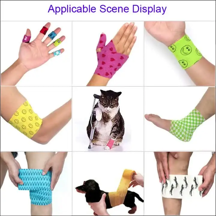 Enveloppement de bandage imperméable pour poignée de tatouage – Ruban élastique auto-adhésif pour couverture et soin après tatouage, accessoires de tatouage antidérapants
