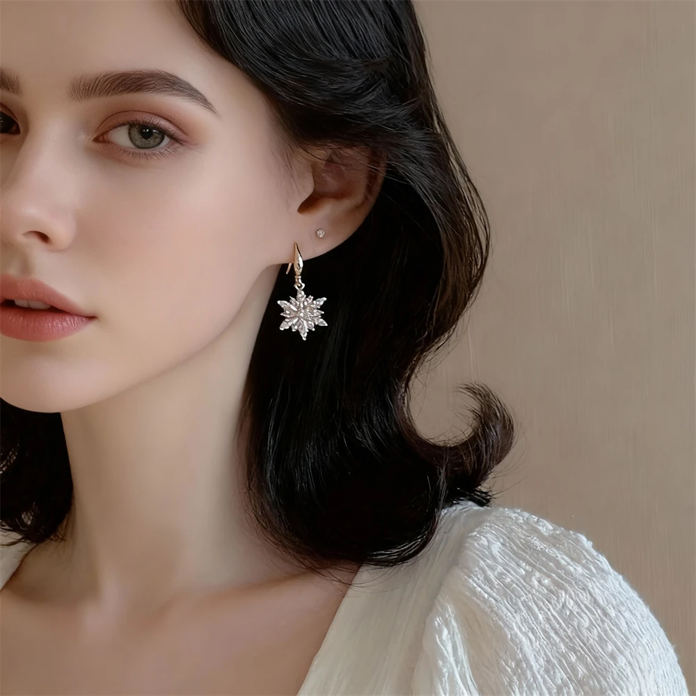 Snowflake Earrings … - image
