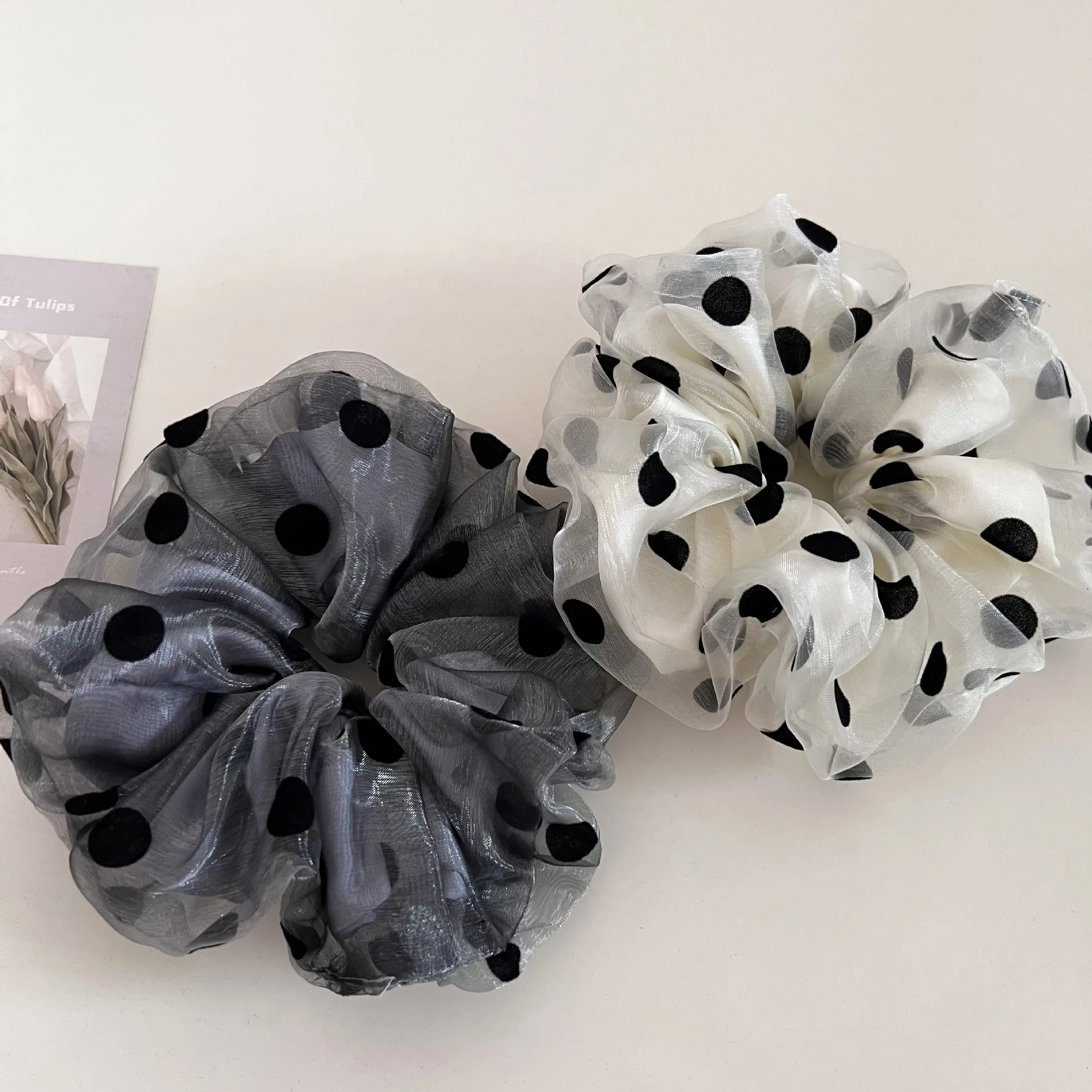 Black Polka Dot Mes… - image