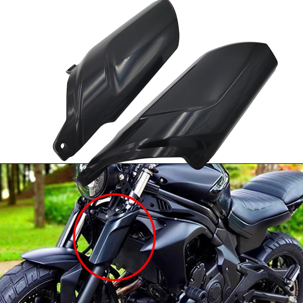 Motorbike Fork Shock Cover Motorbike Fairing Kit Parts Fork Shock Cover High-strength ABS Material Carbon Fiber Texture