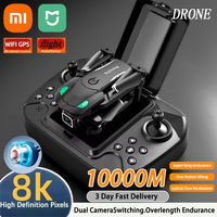 Xiaomi Mini 8K Drone HD Camera Three-Sided Obstacle Avoidance Air Pressure Fixed Height Professional Foldable Quadcopter Toys