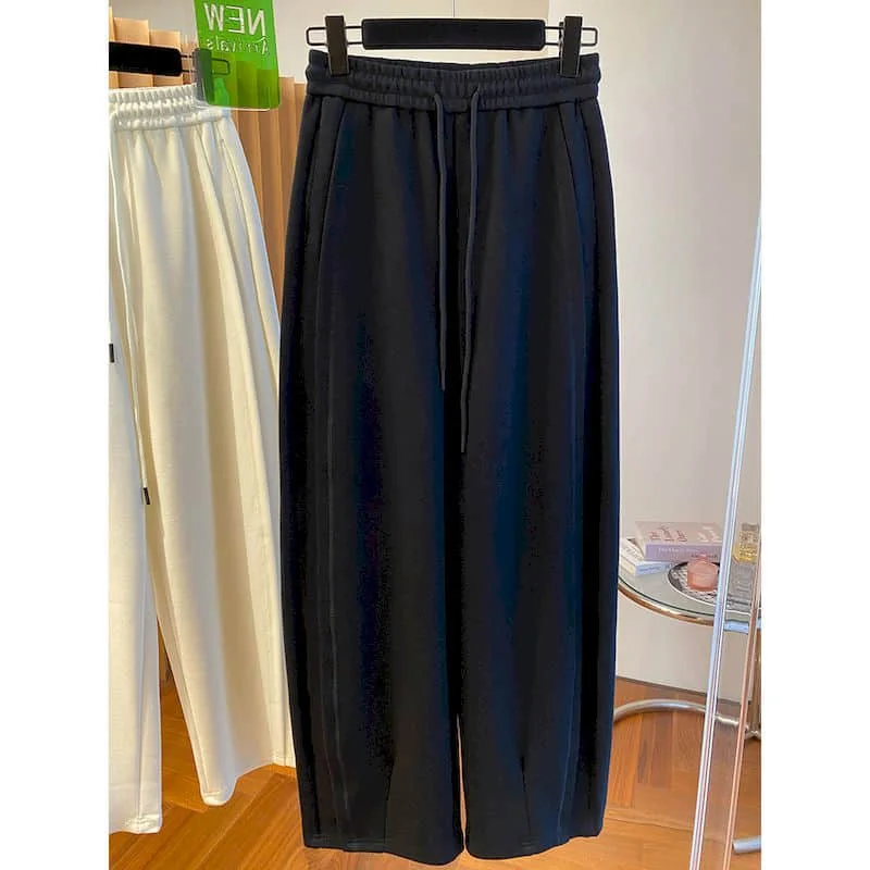 Cargo Pants Women Korean Style Sweatpants Casual Drawstring Elastic Waist Sporty Trousers Streetwear Clothing Harem Pants Women