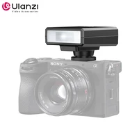 Ulanzi F12 Mini cámara Flash Speedlite GN12 6500K soporte de zapata estándar para cámara DSLR Sony Canon Nikon Panasonic Olympus